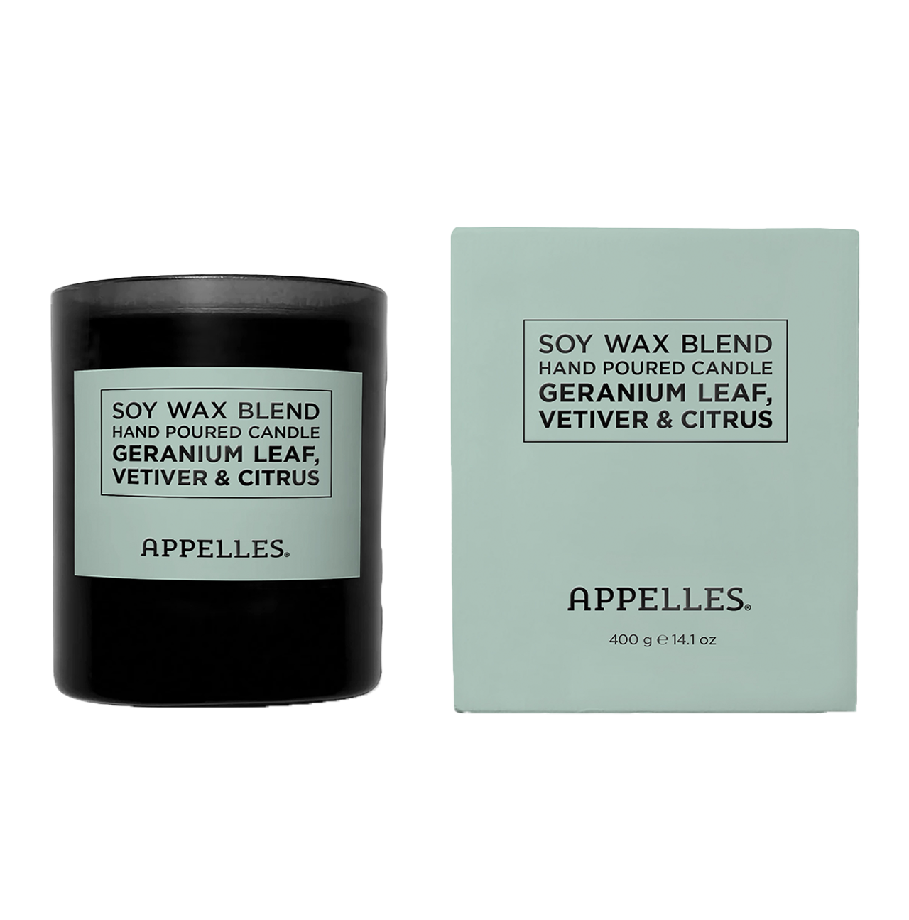 Geranium Leaf, Vetiver & Citrus Candle
