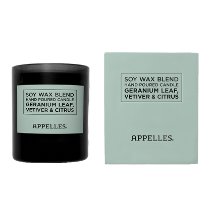 Geranium Leaf, Vetiver & Citrus Candle