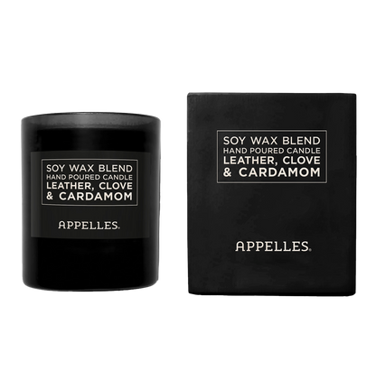 Leather, Clove & Cardamom Candle