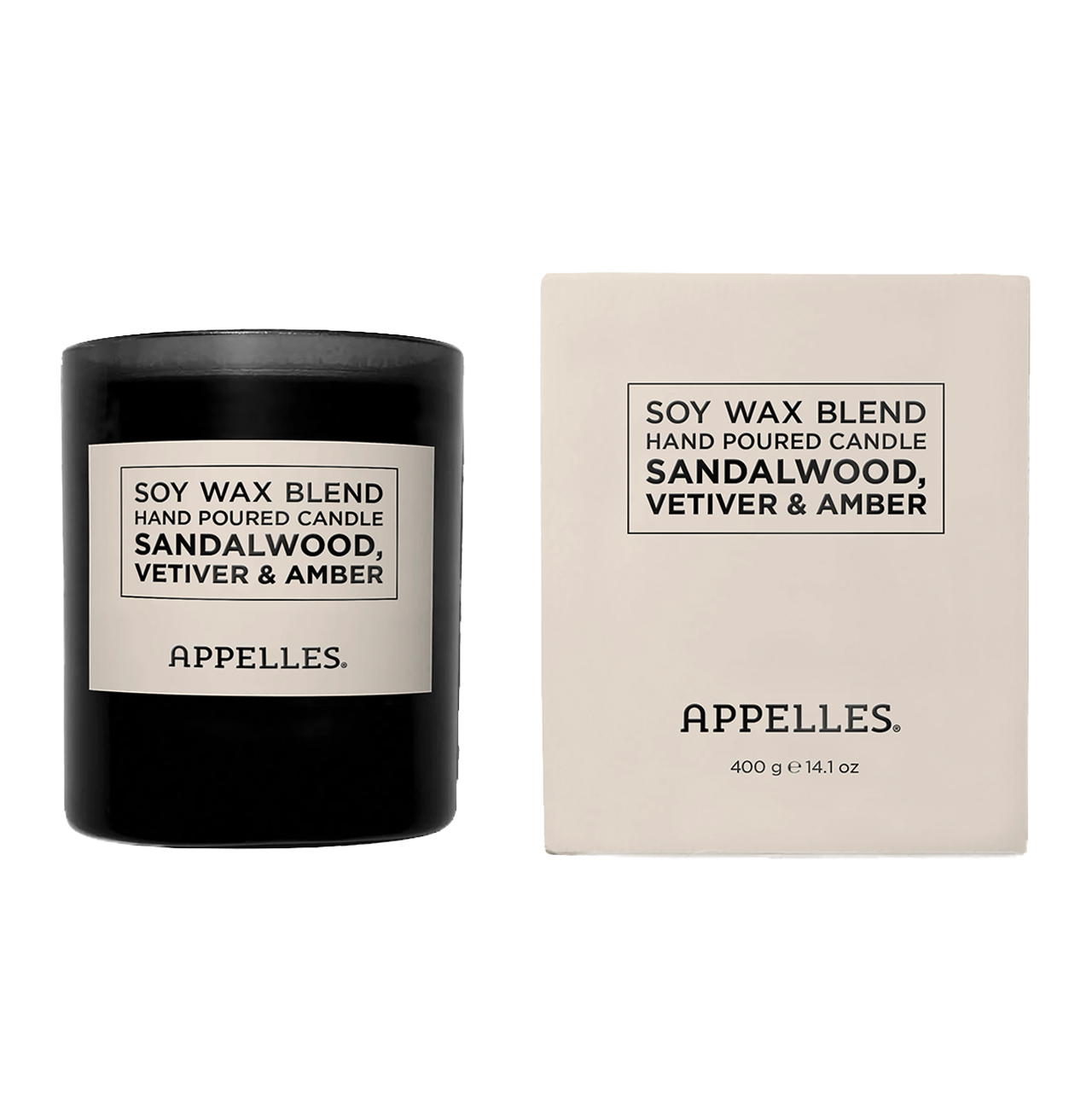 Sandalwood, Vetiver & Amber Candle