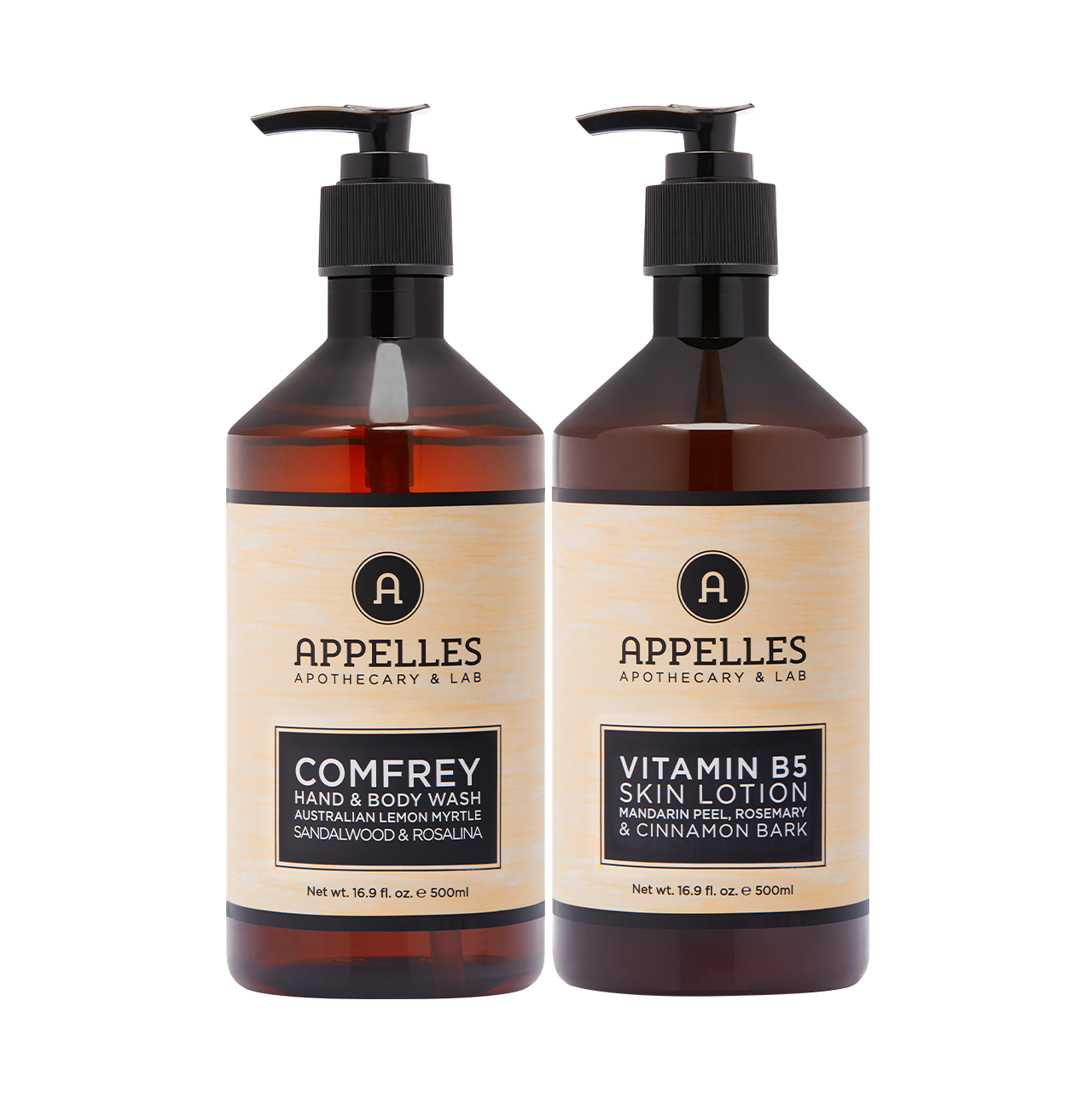 Holiday Wash & Lotion Duo | Comfrey & Vitamin B5